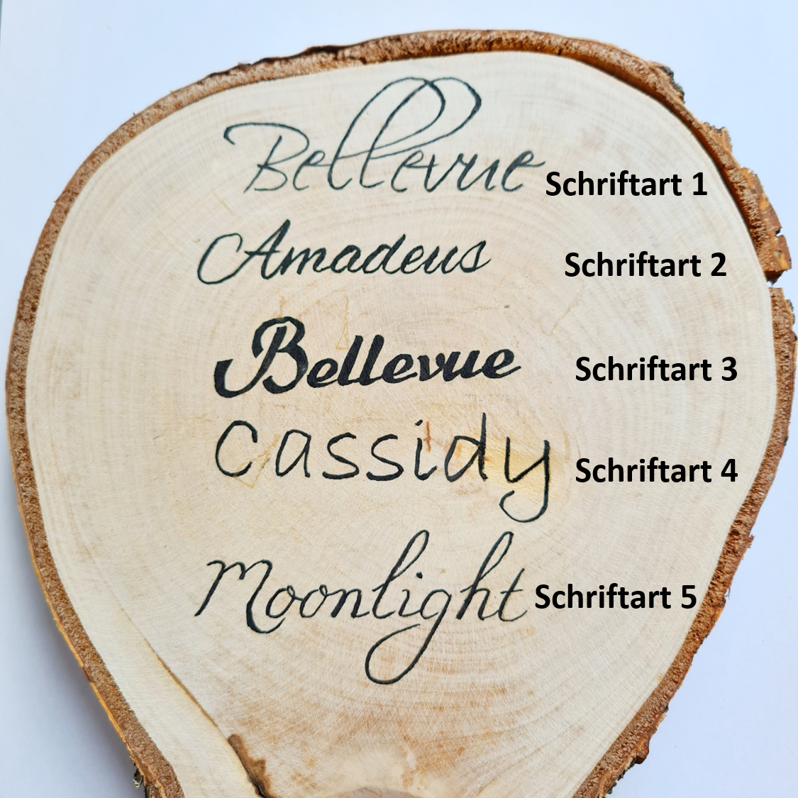 Glücksspur mit Name Dunkelblau